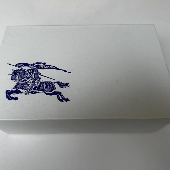 NEW WITH BOX BURBERRY Sovereign Square Toe Heel Mules Size 37.5 RARE RED - Picture 5 of 7